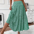 Elena Ditsy Floral Skirt