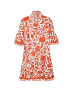 Unique Autumn Prints Mini Dress